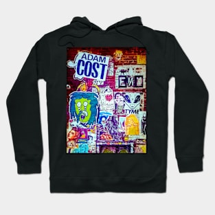 New York Sticker Art Graffiti Street Hoodie